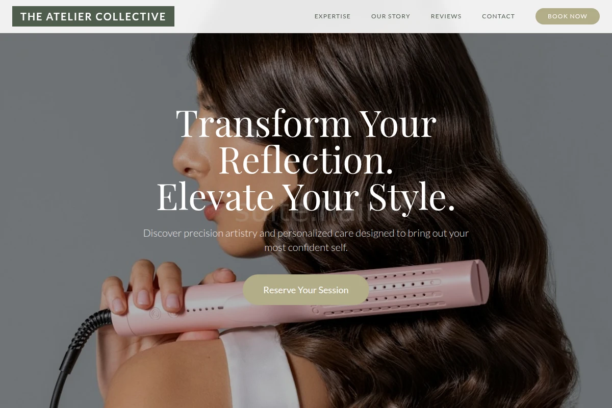 Salon Hair Styling