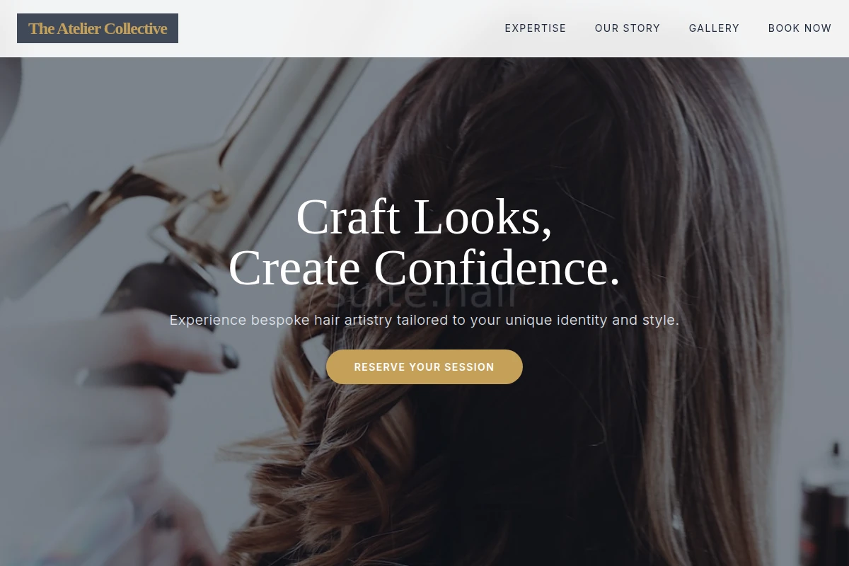 Booking Hair Styling