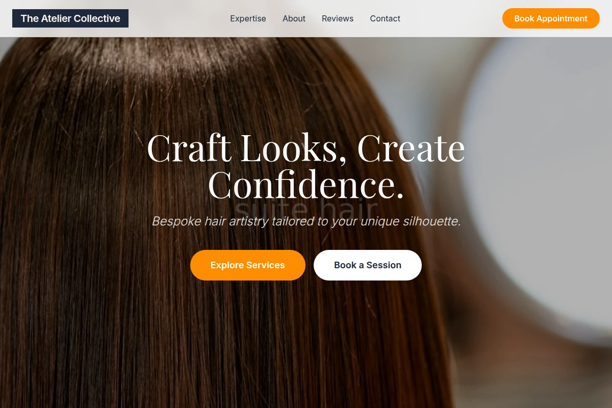 Serum Hair Styling