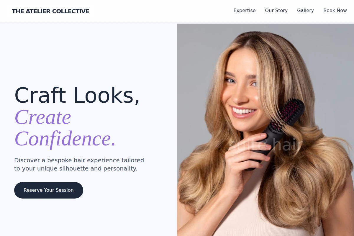 Salon Hair Styling